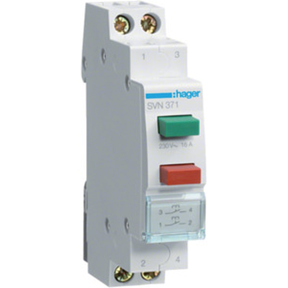 Hager Doppeltaster SVN371