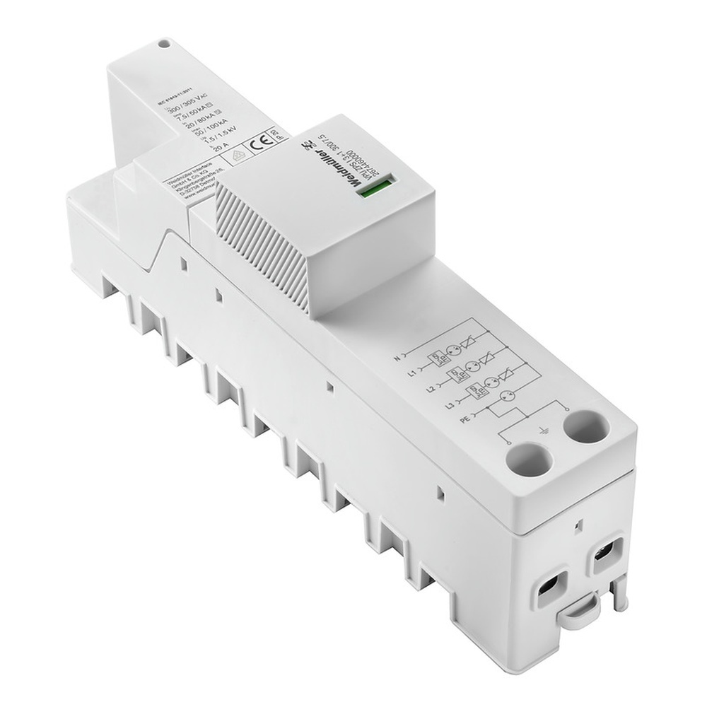 Weidmüller Überspannungsableiter 2674460000 Typ VPU ZPA I 3+1 300/7,5