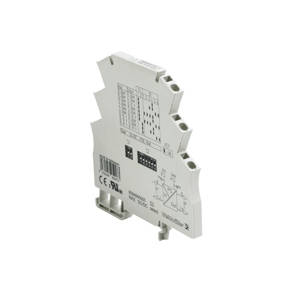 Weidmüller Signalwandler Trenner 8594810000 Typ MAS DC/DC SELECT