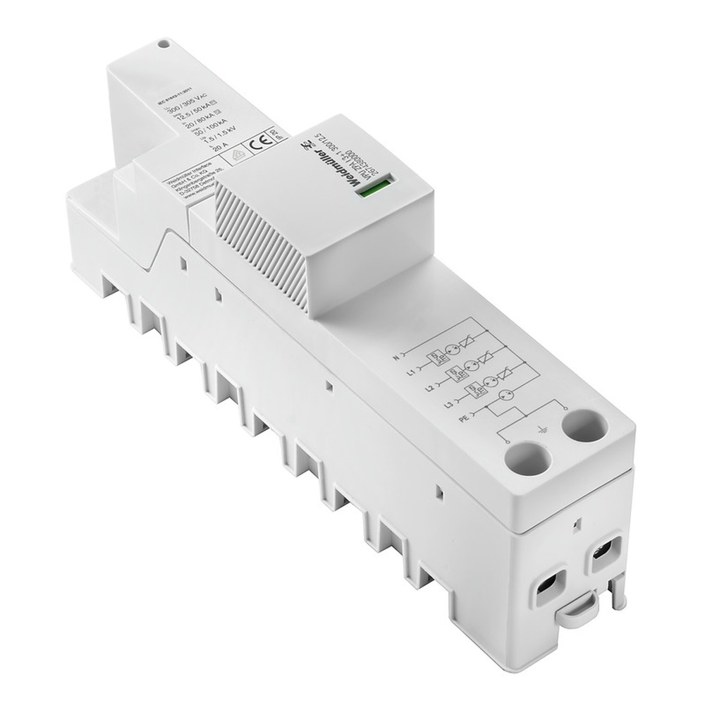 Weidmüller Überspannungsableiter 2674380000 Typ VPU ZPA I 3+1 300/12,5