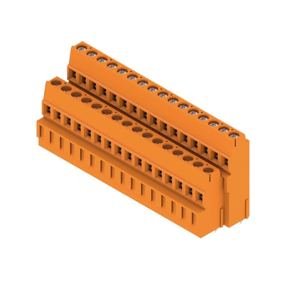 Weidmüller Leiterplattenklemme 1769380000 Typ LM2H 5.08/32/90 3.5SN OR BX