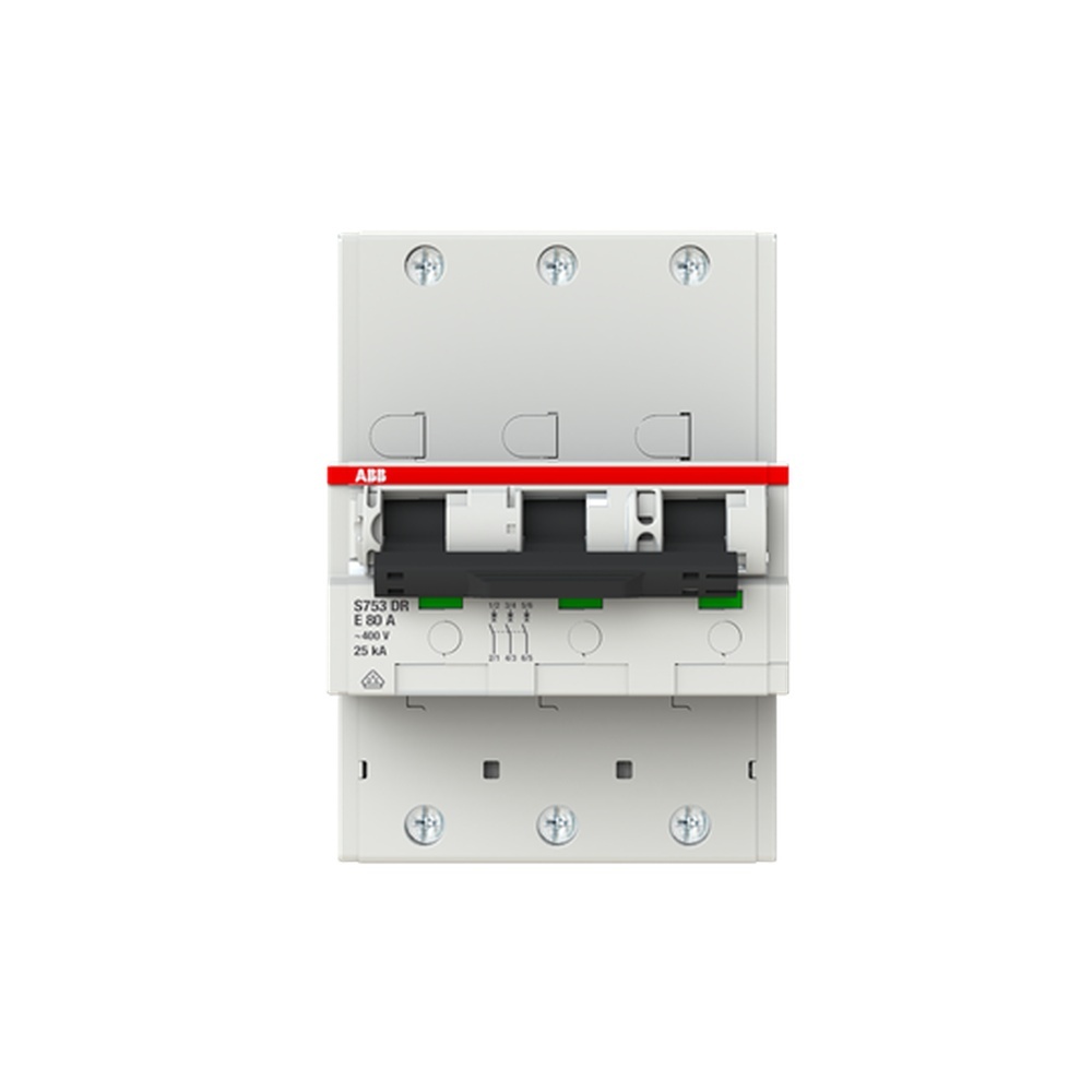 ABB Selektiver Hauptleitungsschutzschalter 2CDH783010R0802 Typ S753DR-E80