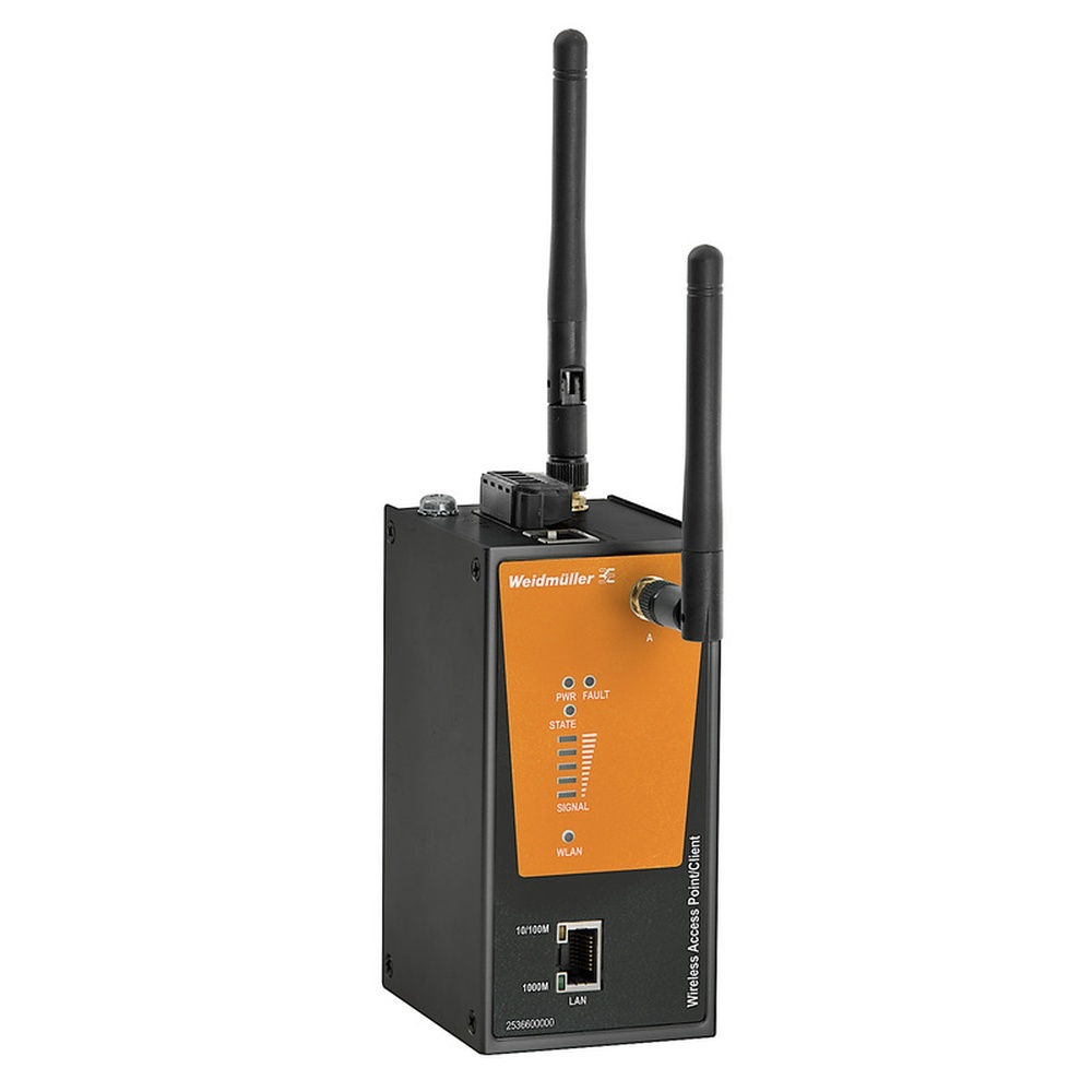 Weidmüller WLAN Access Point 2536650000 Typ IE-WLT-BL-AP-CL-EU