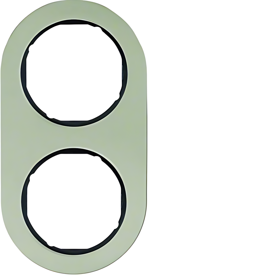 Berker 2fach Rahmen 10122004 Berker 2fach Rahmen 10122004