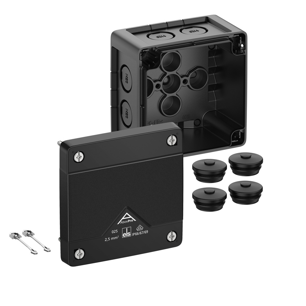 Spelsberg Abzweigkasten 40200001 Typ Abox Pro 025-L/sw Spelsberg Abzweigkasten 40200001 Typ Abox Pro 025-L/sw