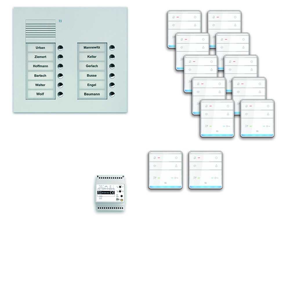 TCS Sprechanlage Vorkonfiguriertes Paket PPUF12/2-EN/01 TCS Sprechanlage Vorkonfiguriertes Paket PPUF12/2-EN/01