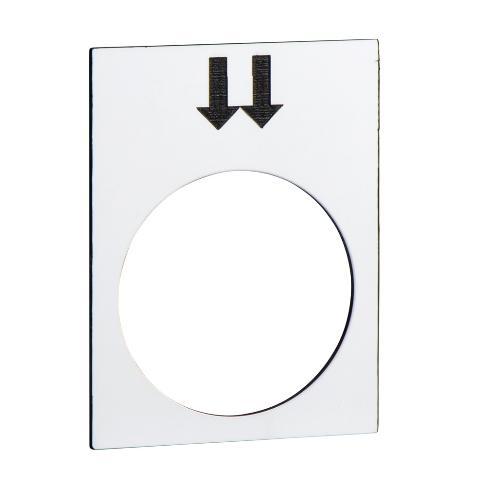 Schneider Electric Bezeichnungsschild ZB2BY4908