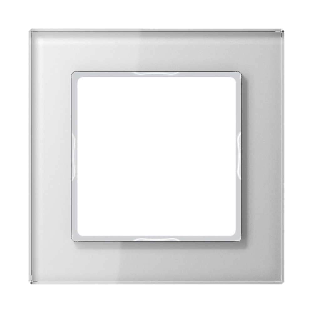Jung Glasrahmen 1fach AC 581 GL WW