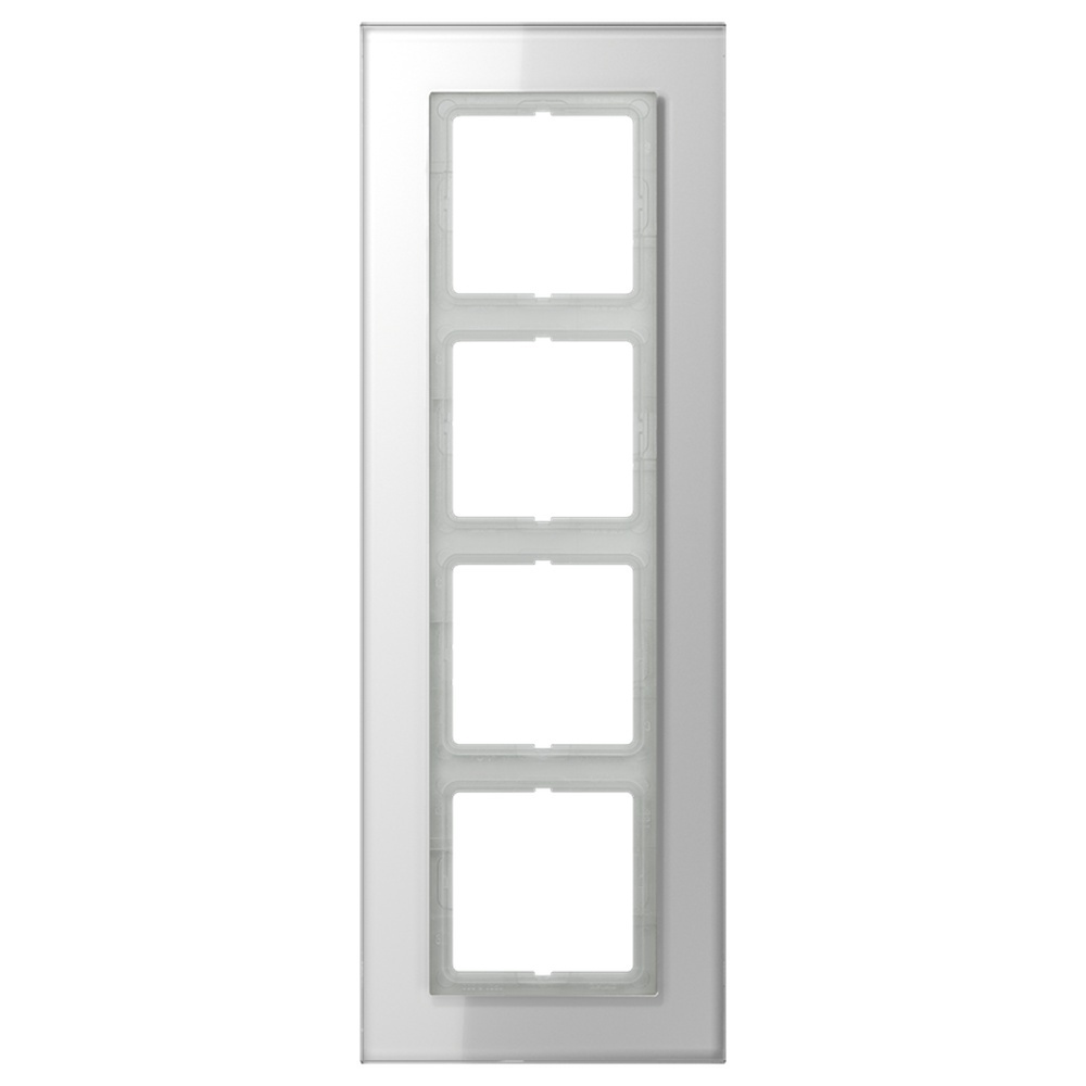 Jung Glasrahmen 4fach LSP 984 GL WW