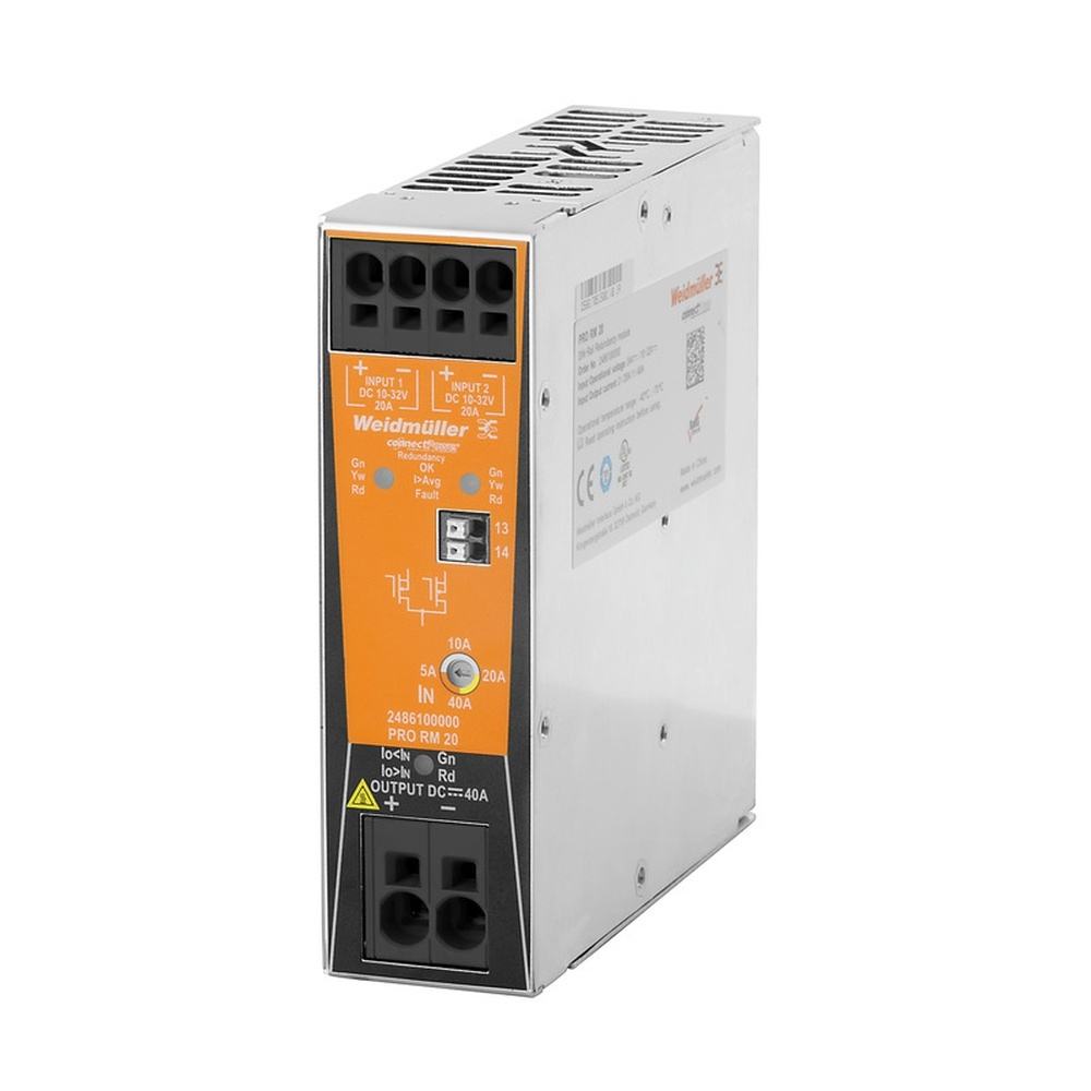 Weidmüller Redundanzmodul 2486100000 Typ PRO RM 20 Weidmüller Redundanzmodul 2486100000 Typ PRO RM 20