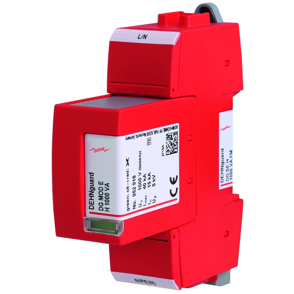 Dehn + Söhne Überspannungsableiter Typ DG SE H 1000 VA FM Nr. 952940 Dehn + Söhne Überspannungsableiter Typ DG SE H 1000 VA FM Nr. 952940