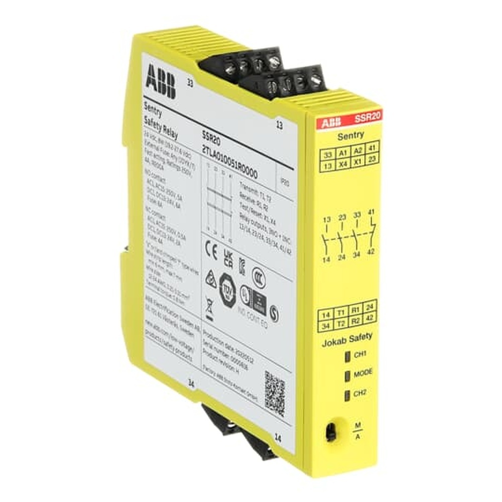 ABB Zweihandschaltgerät 2TLA010051R0000 Typ Sentry SSR20