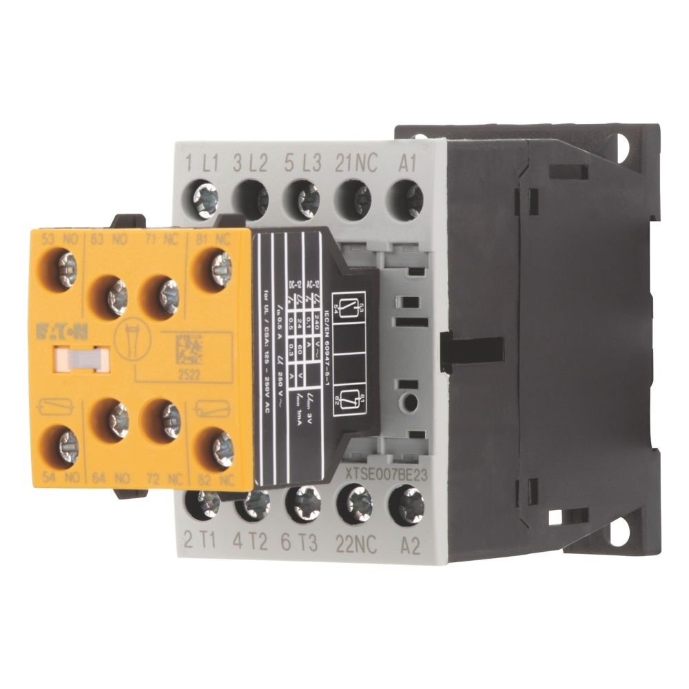 Eaton Sicherheitsschütz 191733 Typ DILMS7-R23(110V50HZ,120V60HZ)