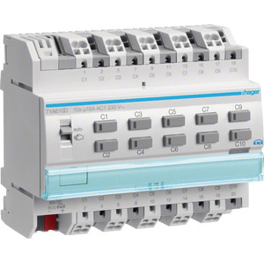 Hager Schalt-/Jalousieausgang KNX TYA610D