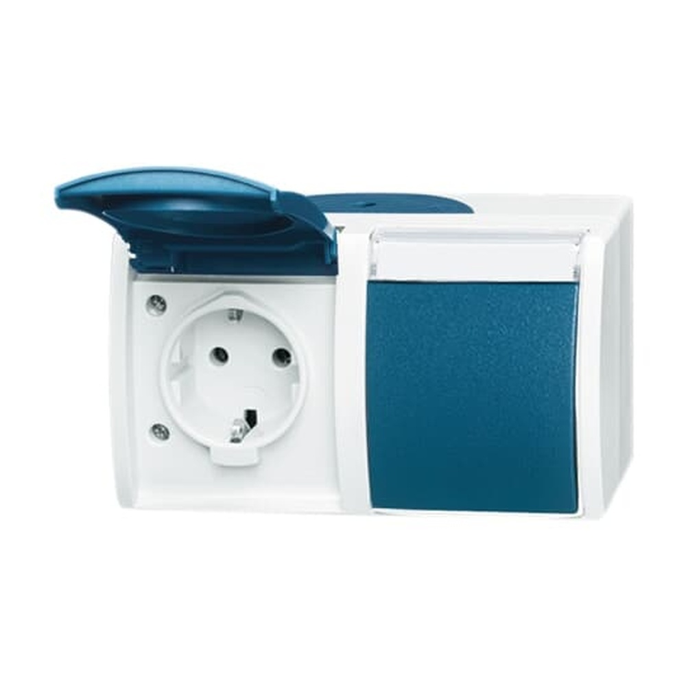 Busch-Jaeger SCHUKO Steckdose 20/2 EWN-53 Nr. 2CKA002084A0703 Busch-Jaeger SCHUKO Steckdose 20/2 EWN-53 Nr. 2CKA002084A0703