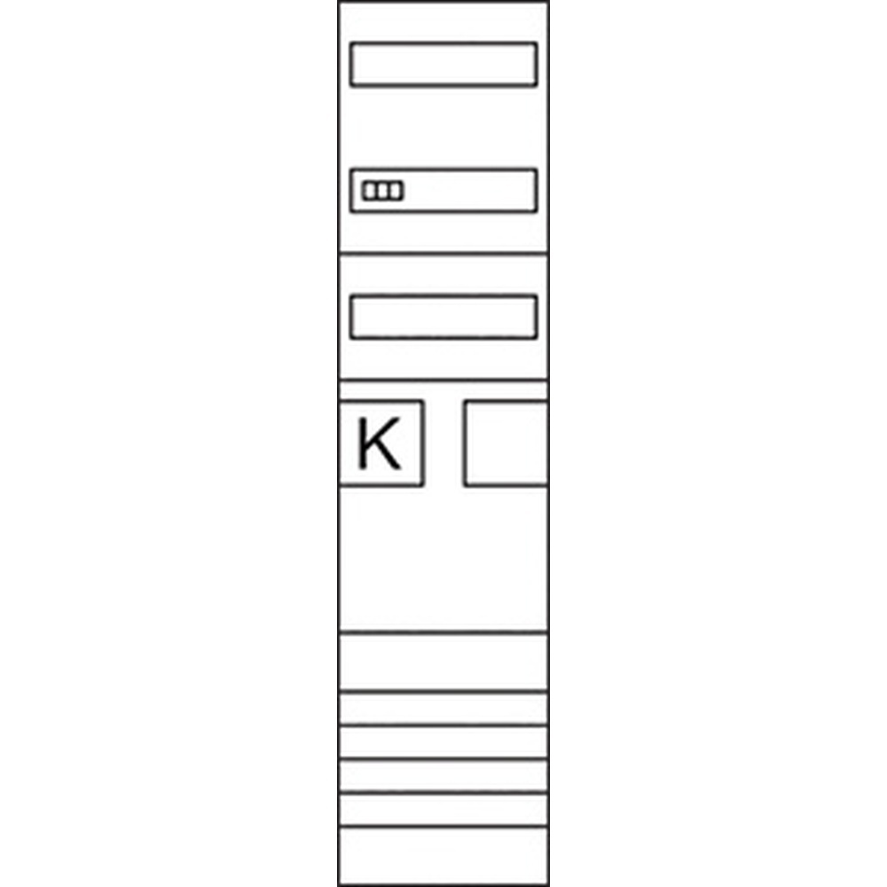 Hager Komplettfeld ZH3EN27