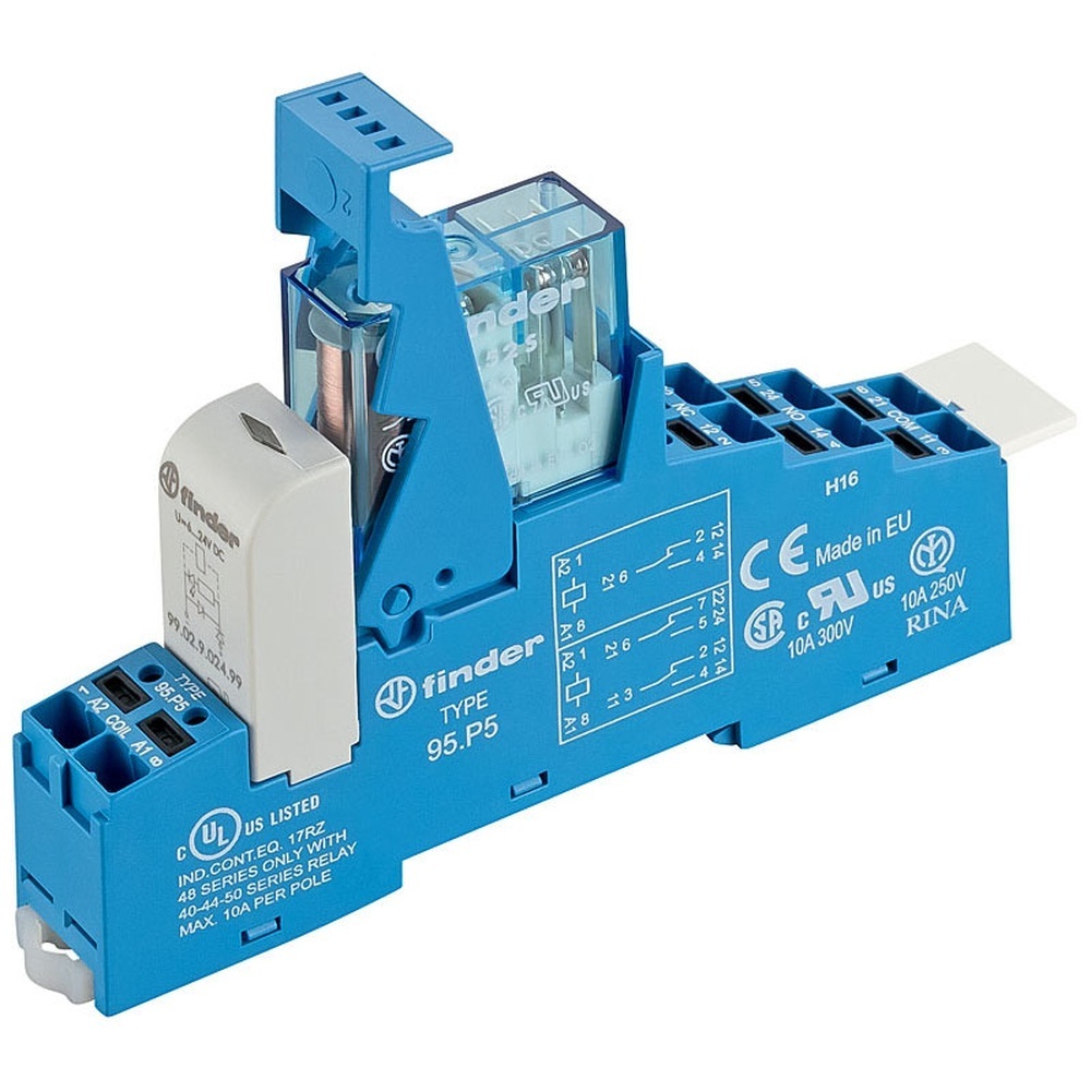 Finder Koppelrelais 48.P5.7.024.5050 Finder Koppelrelais 48.P5.7.024.5050