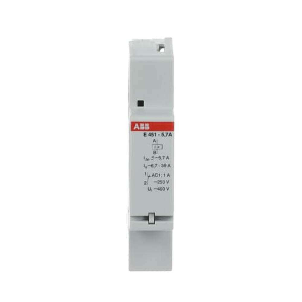 ABB Lastabwurfrelais für Reiheneinbau 2CDE160000R0901 Typ E451-5.7A