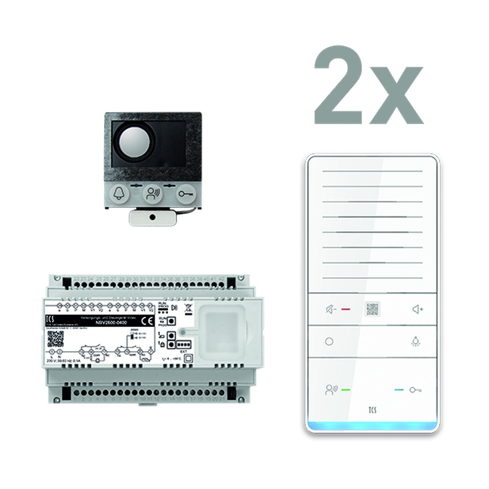 TCS Sprechanlage Vorkonfiguriertes Paket PAIF020/006