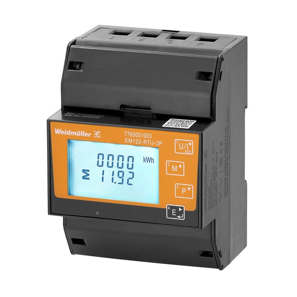 Weidmüller Messgerät 7760051003 Typ EM122-RTU-2P