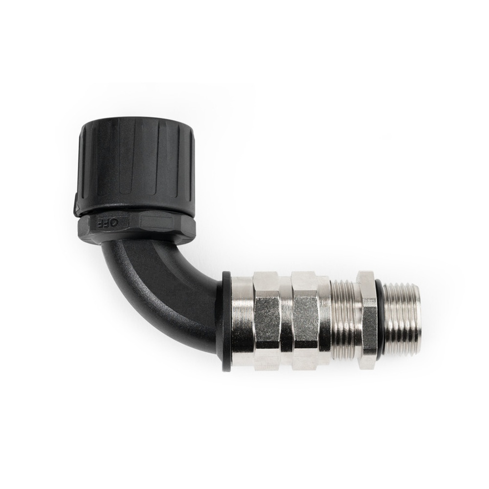 Hellermann Kunststoffverschraubung 166-23306 Typ HG34-90CG-M32 PA66/NPB BK 10