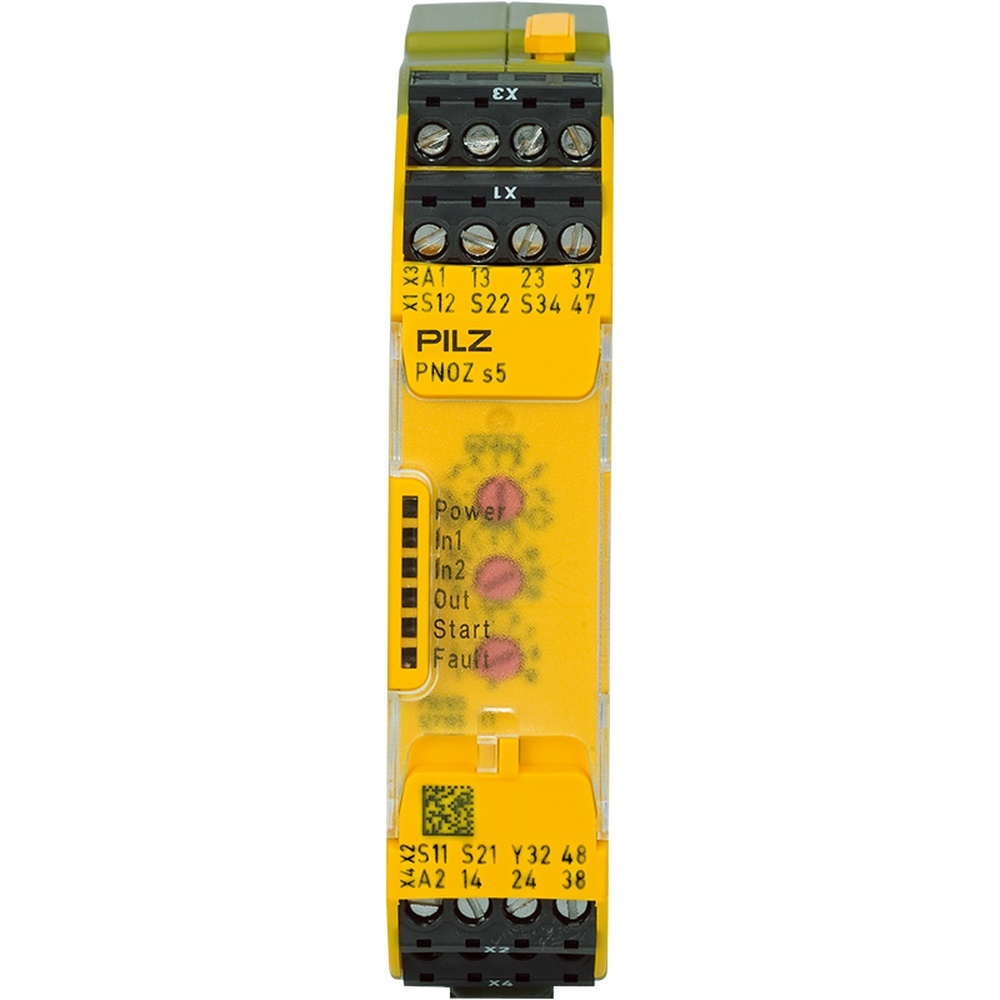 Pilz Sicherheitsschaltgerät 750105 Typ PNOZ s5 24VDC 2 n/o 2 n/o t