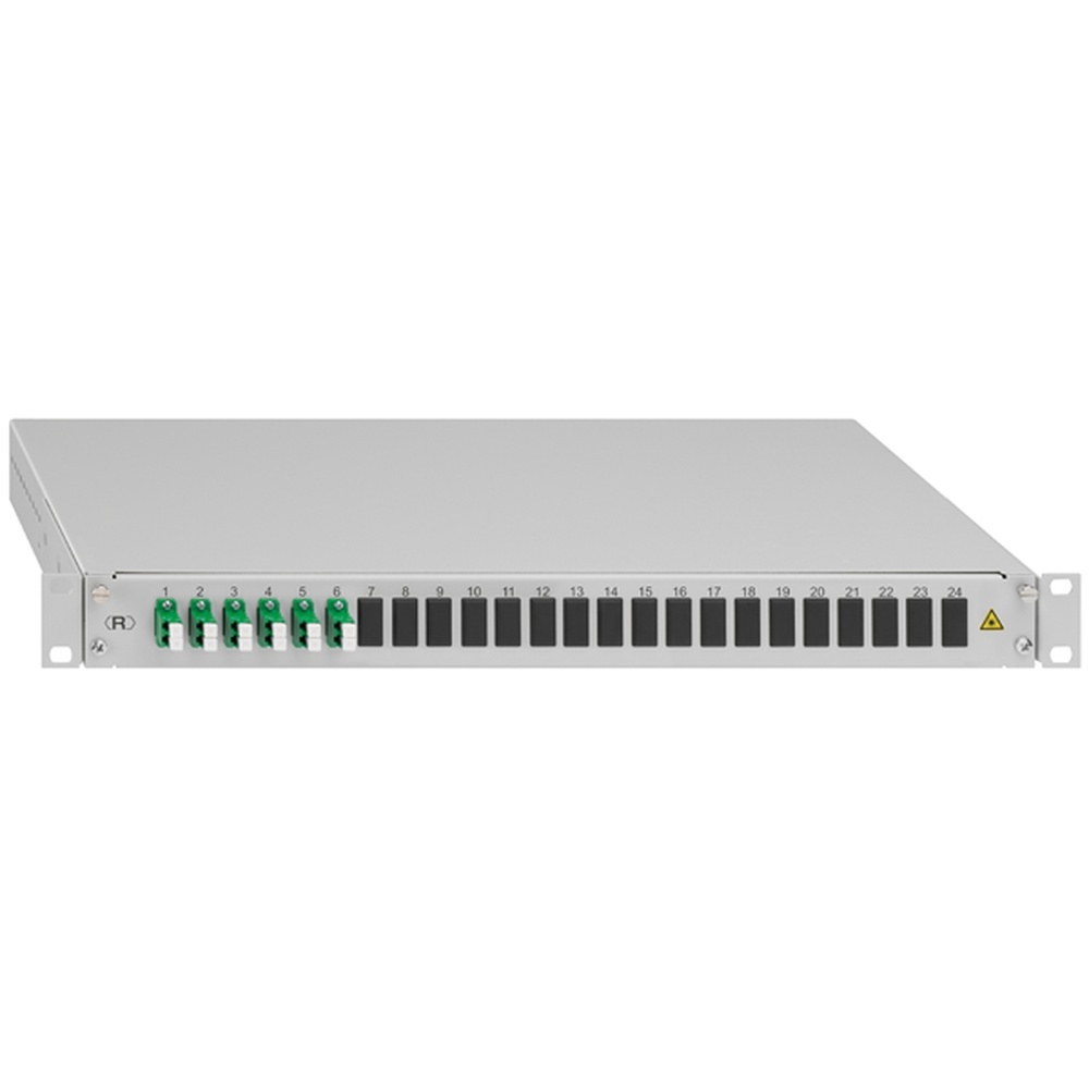 Rutenbeck Spleißbox 228030406 Typ Spleissbox 6xLC-D OS2 APC grün