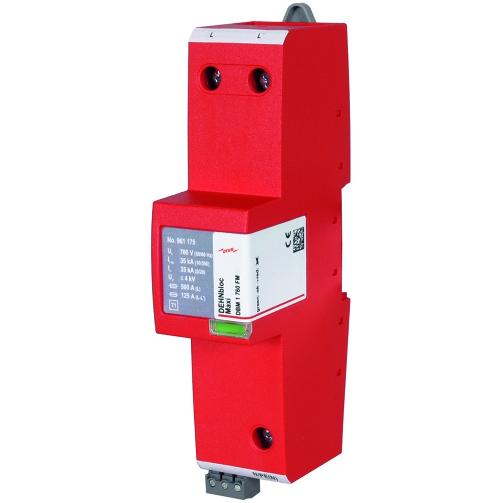 Dehn + Söhne Blitzstromableiter 961175 Typ DBM 1 760 FM