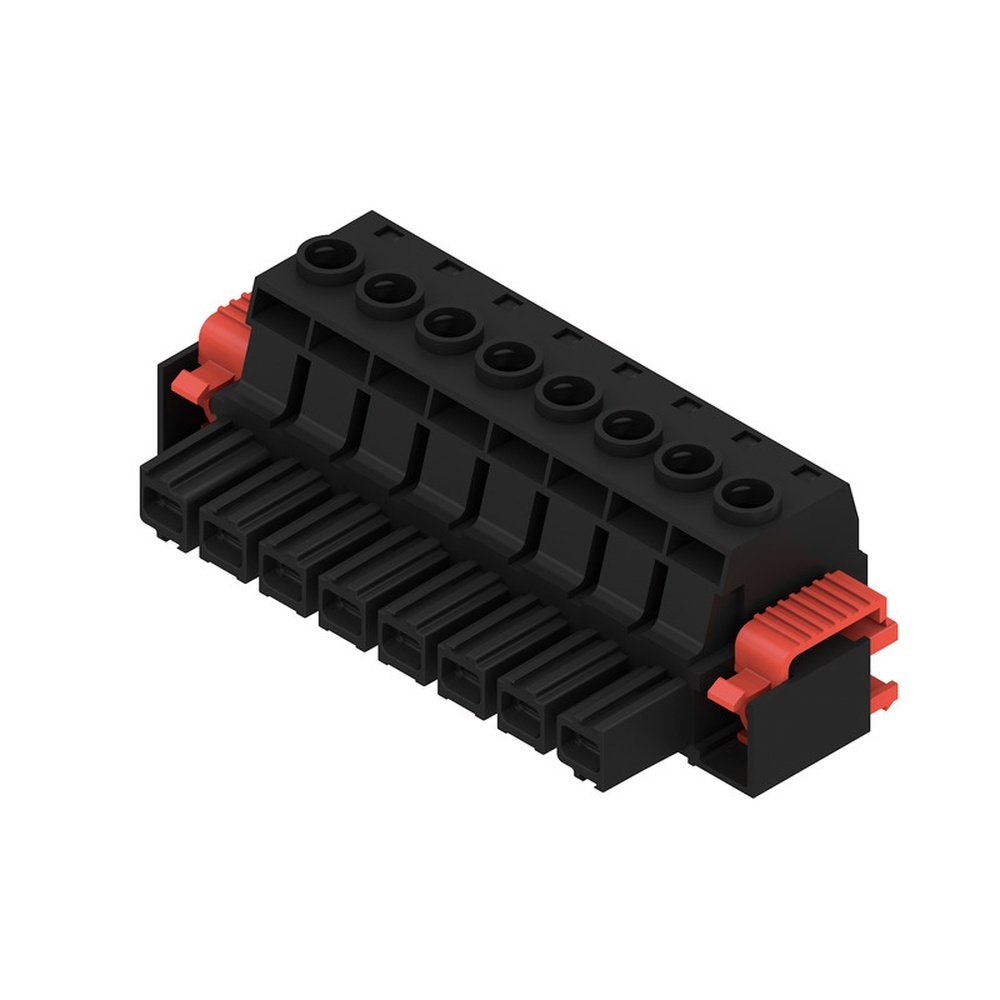 Weidmüller Leiterplattensteckverbinder 1924680000 Typ BUZ 10.16HP/08/180F AG BK BX