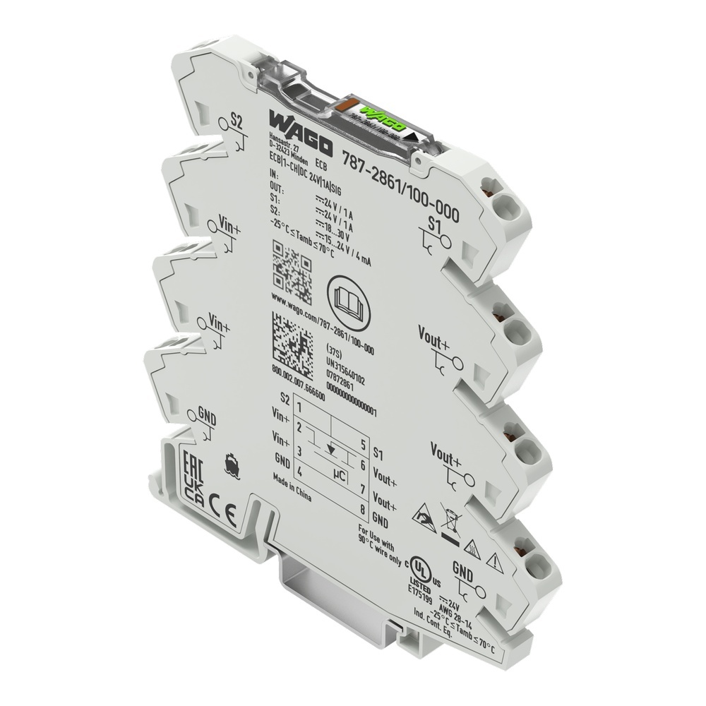 Wago Elektronischer Schutzschalter 787-2861/100-000 Wago Elektronischer Schutzschalter 787-2861/100-000