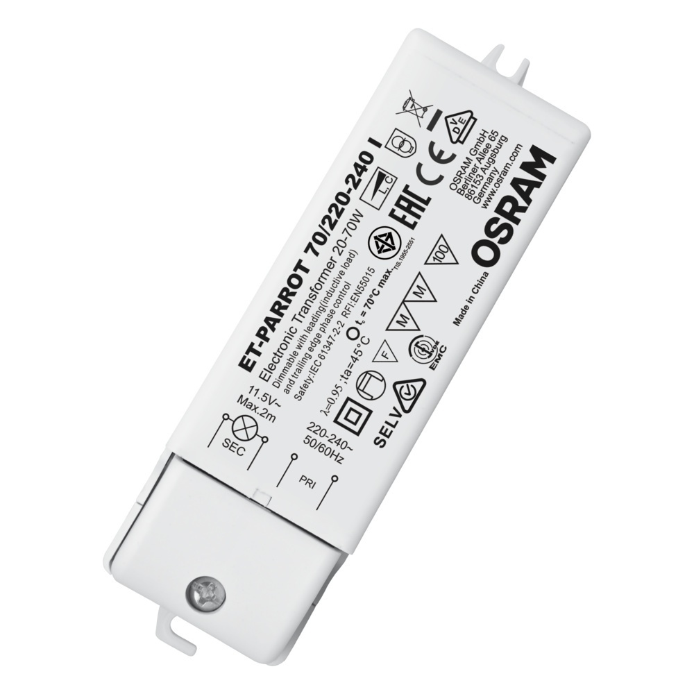 Ledvance Osram Trafo NV Lichtsystem 111593 Typ ET-PARROT-70/220-240-I-UNV1