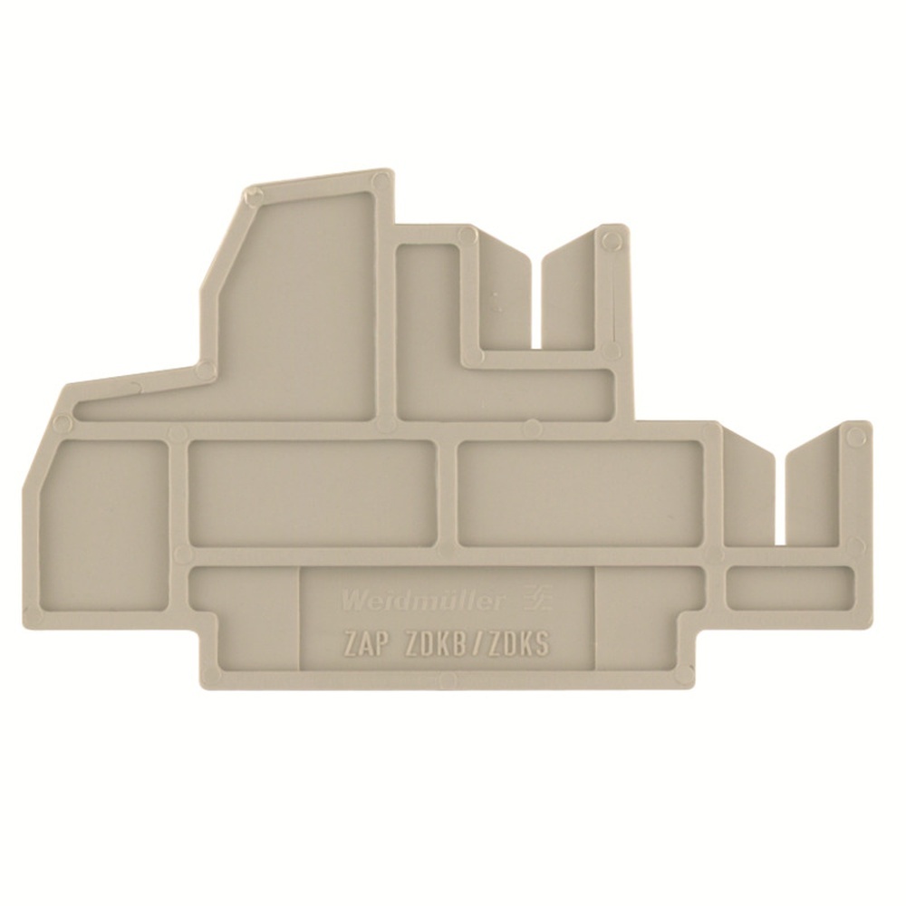 Weidmüller Abschlussplatte 1699621111 Typ ZAP ZDKB/ZDKS