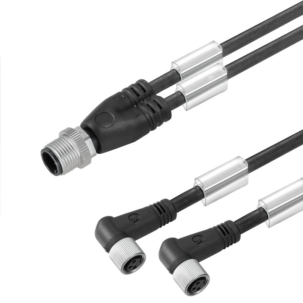Weidmüller Sensor Aktor Adapterleitung 1964300030 Typ SAIL-ZW-M8BW-3-0.3U