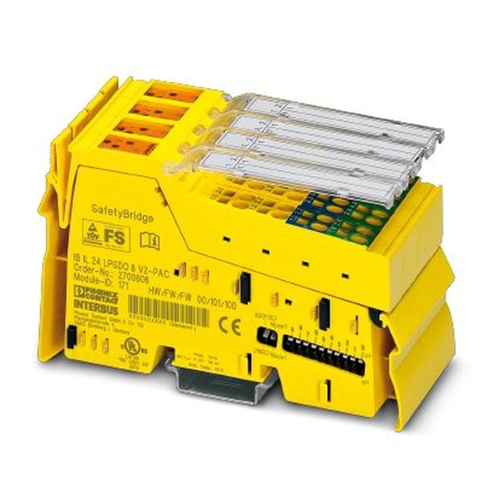 Phoenix Contact Sicherheitsmodul 2700606 Typ IB IL 24 LPSDO 8 V2-PAC