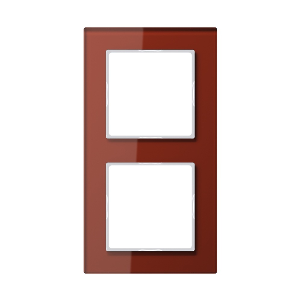 Jung Glasrahmen 2fach AC 582 GL RT