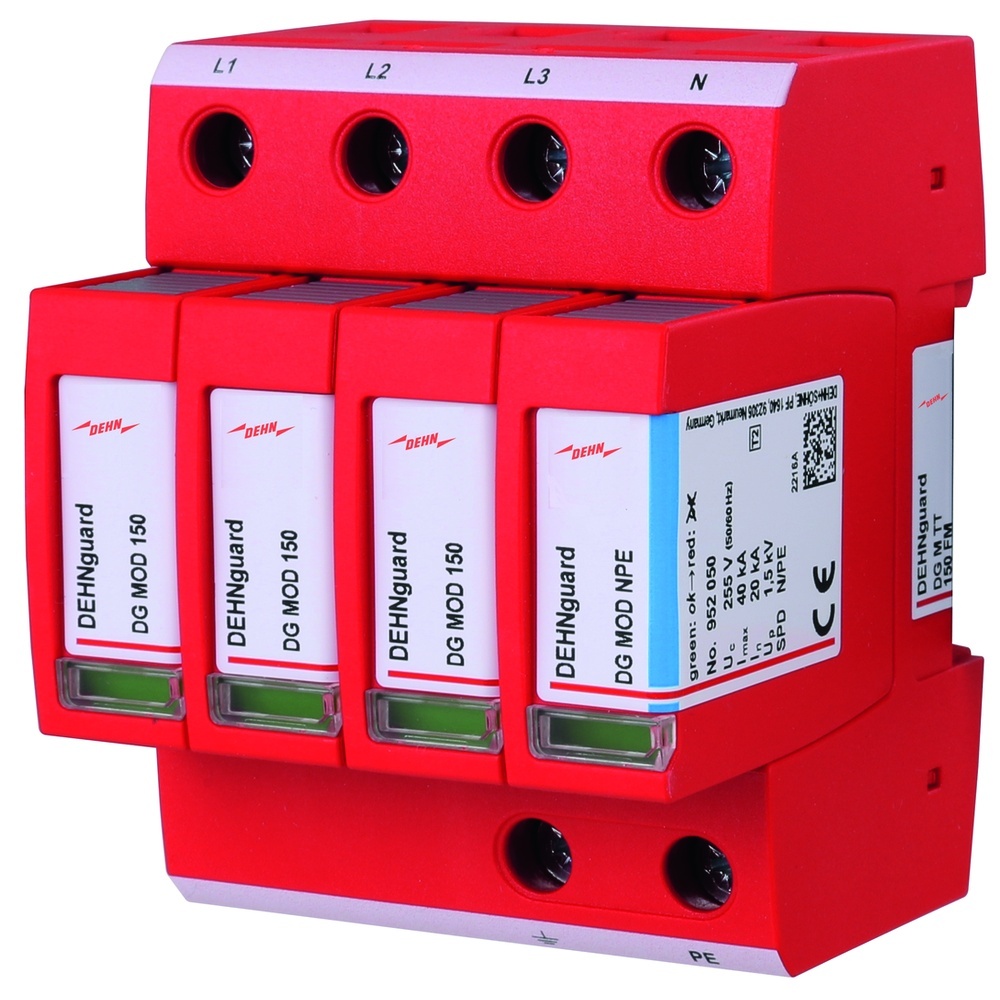 Dehn + Söhne Überspannungsableiter 952328 Typ DG M TT 150 FM Dehn + Söhne Überspannungsableiter 952328 Typ DG M TT 150 FM