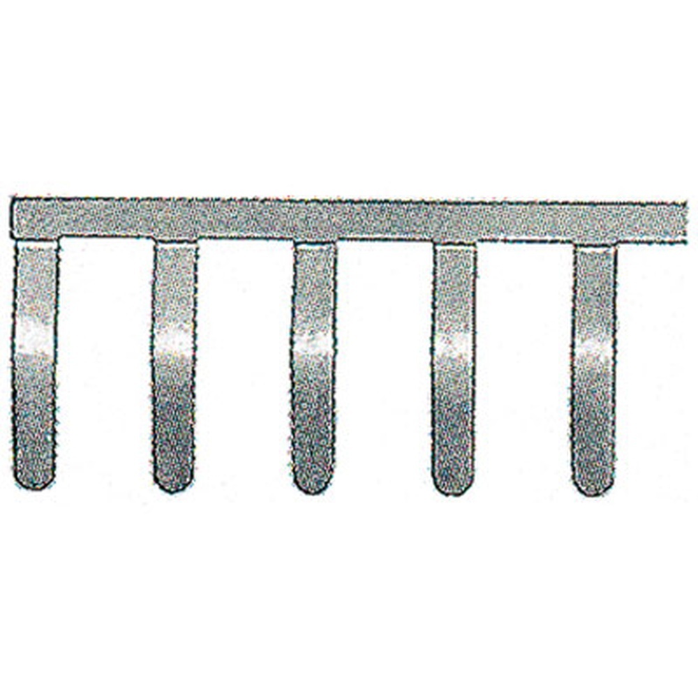 Weidmüller Querverbinder 0526400000 Typ QB 75/6.2/9/WI