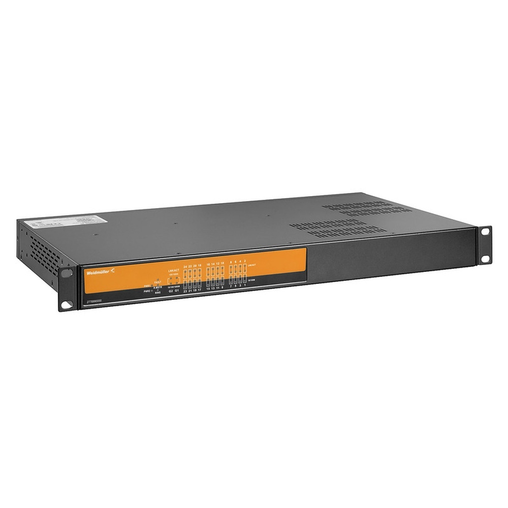 Weidmüller Netzwerk Switch 2778990000 Typ IE-SW-SL26M-24TX-2GC-HV