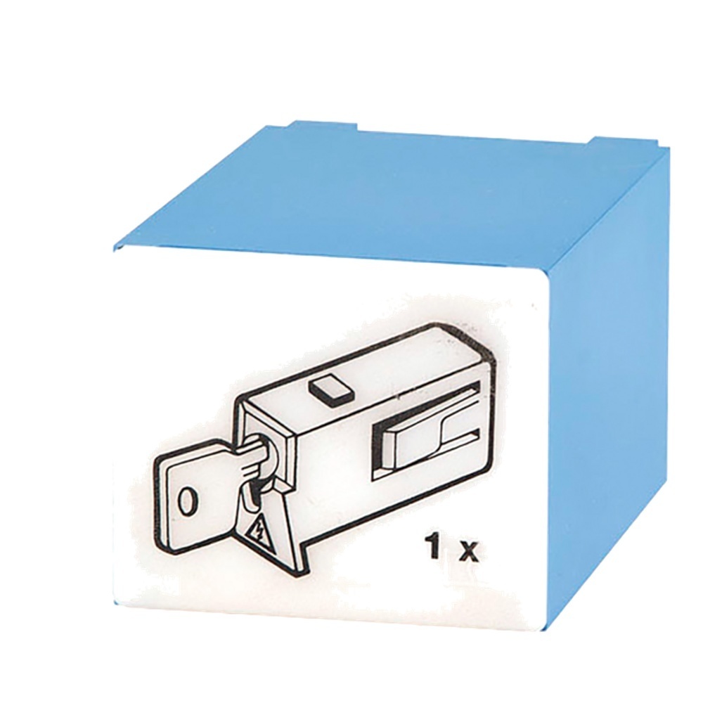 Doepke Wiedereinschaltsperre 09980131 Typ 5A4, blau Doepke Wiedereinschaltsperre 09980131 Typ 5A4, blau