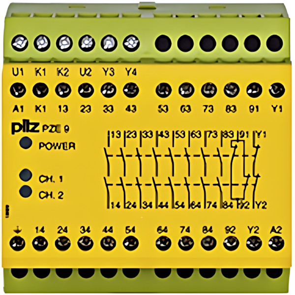 Pilz Kontakterweiterung 774148 Typ PZE 9 230-240VAC 8n/o 1n/c Pilz Kontakterweiterung 774148 Typ PZE 9 230-240VAC 8n/o 1n/c