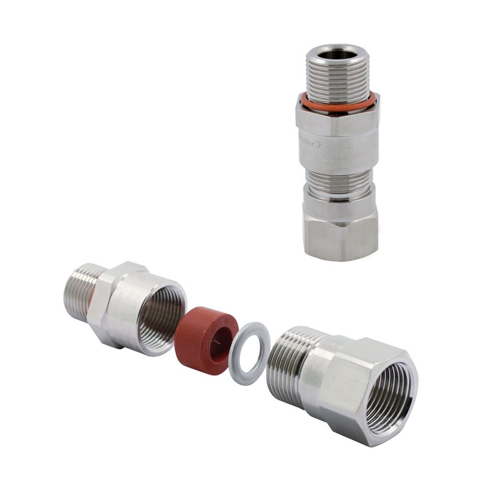Weidmüller Ex Kabelverschraubung 1205160000 Typ A2LC/50/M50-M50F-WM