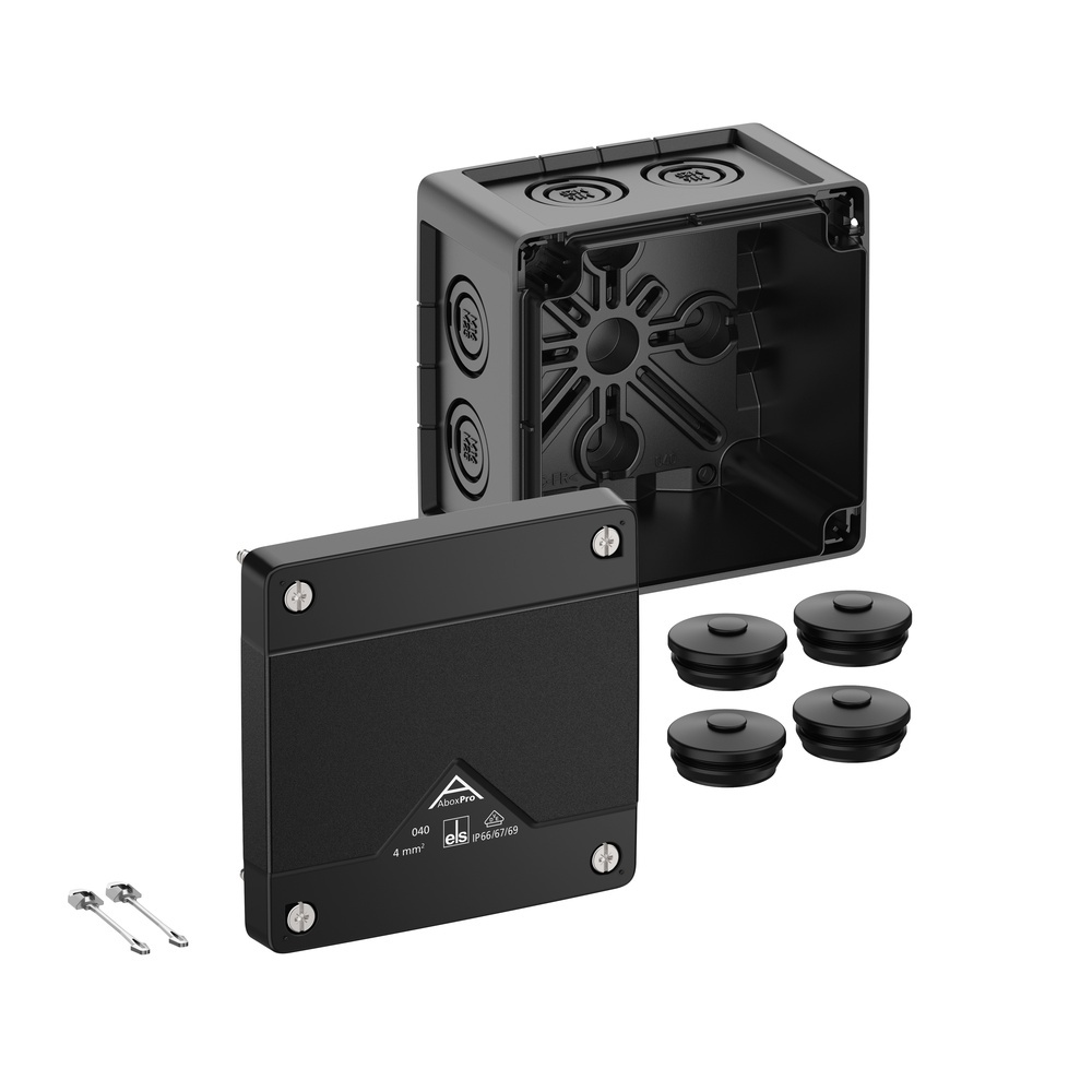 Spelsberg Abzweigkasten 40400001 Typ Abox Pro 040-L/sw Spelsberg Abzweigkasten 40400001 Typ Abox Pro 040-L/sw
