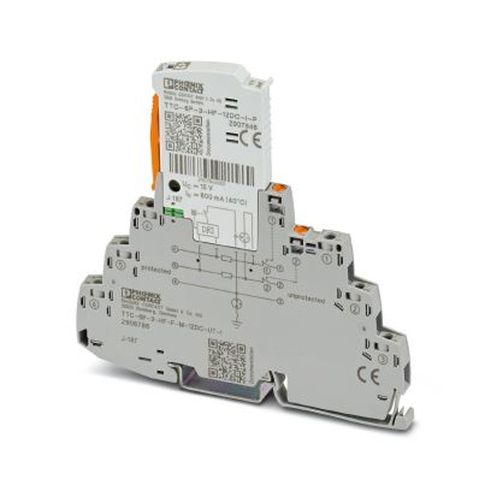 Phoenix Contact Überspannungsschutzgerät 2906786 Typ TTC-6P-3-HF-F-M-12DC-UT-I