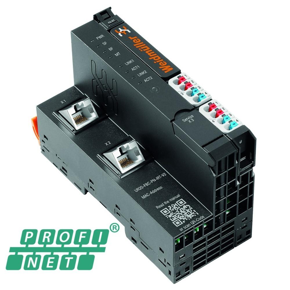 Weidmüller Feldbuskoppler 2566380000 Typ UR20-FBC-PN-IRT-V2