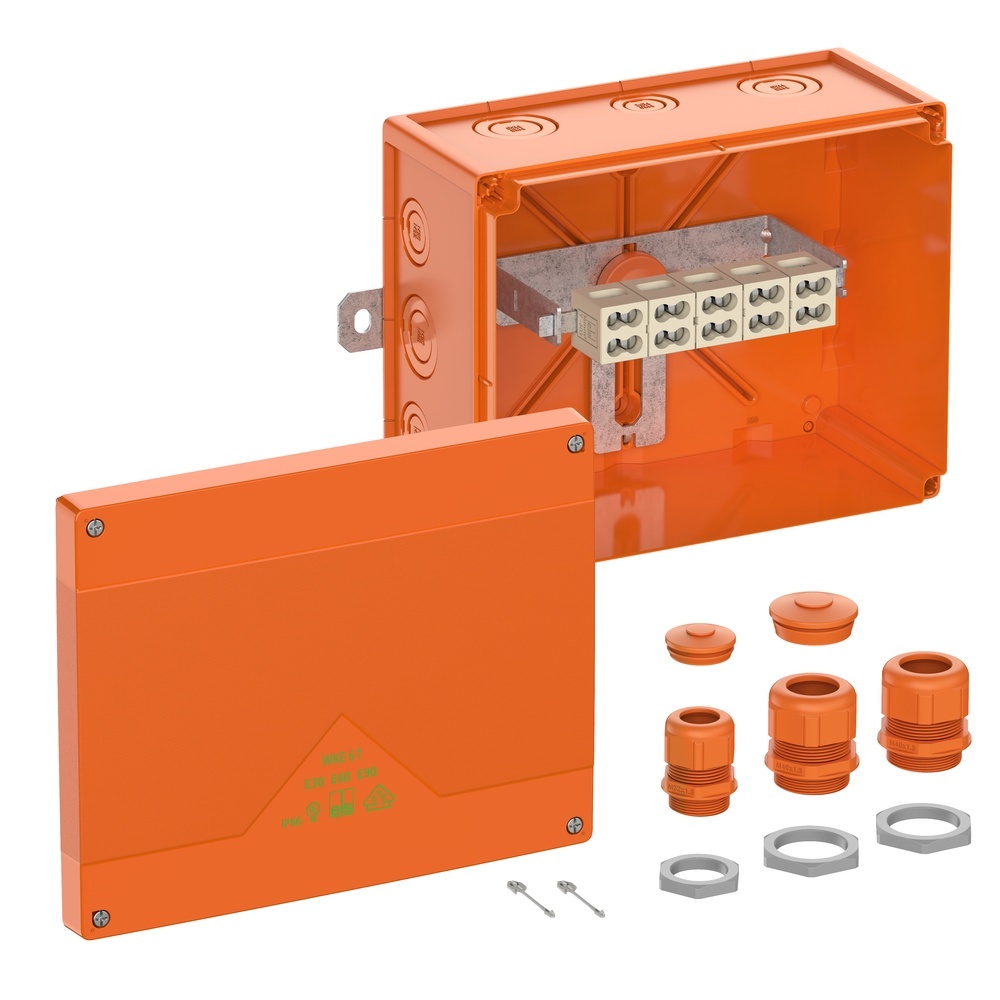 Spelsberg Kabelabzweigkasten 86763001 Typ WKE 6 T Duo 5 x 16² Spelsberg Kabelabzweigkasten 86763001 Typ WKE 6 T Duo 5 x 16²