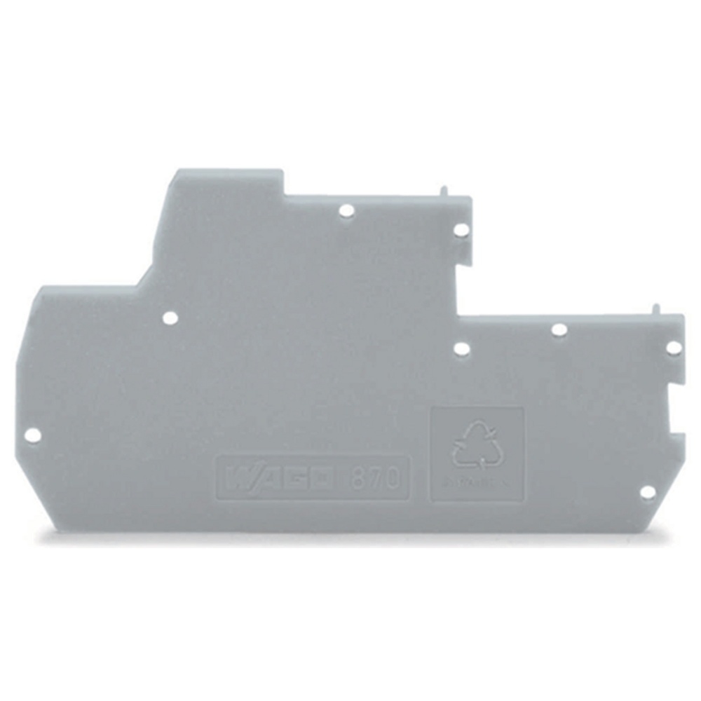 Wago Abschluss Zwischenplatte 870-118 Wago Abschluss Zwischenplatte 870-118