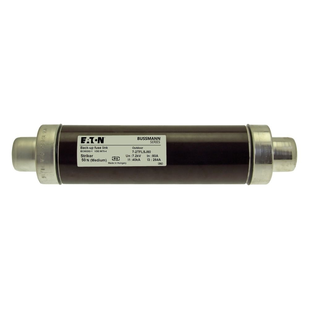 Eaton Sicherungseinsatz 7.2TFLSJ80 Typ 7.2KV 80Amp 3 'J' DIN Fuse