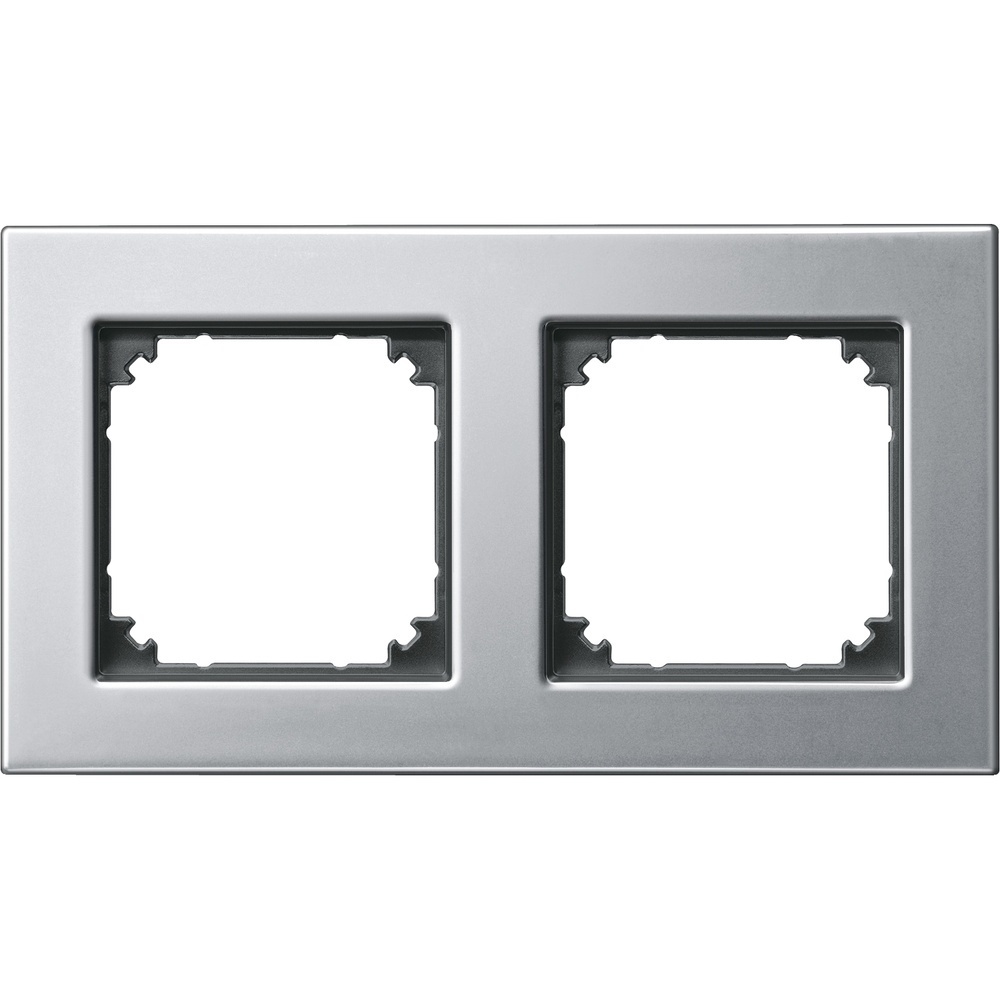 Merten Metallrahmen 2fach 475260