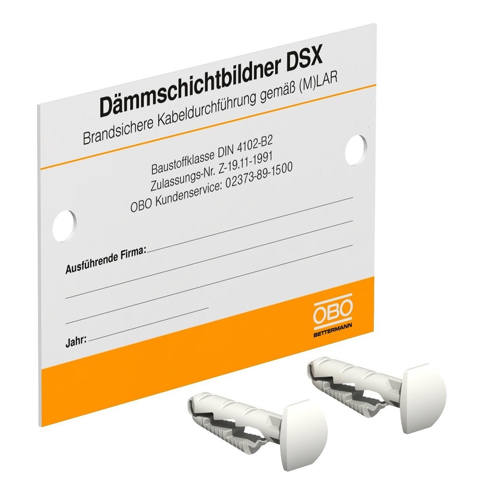 OBO Bettermann Kennzeichnungsschild 7205420 Typ KS-LAR DE