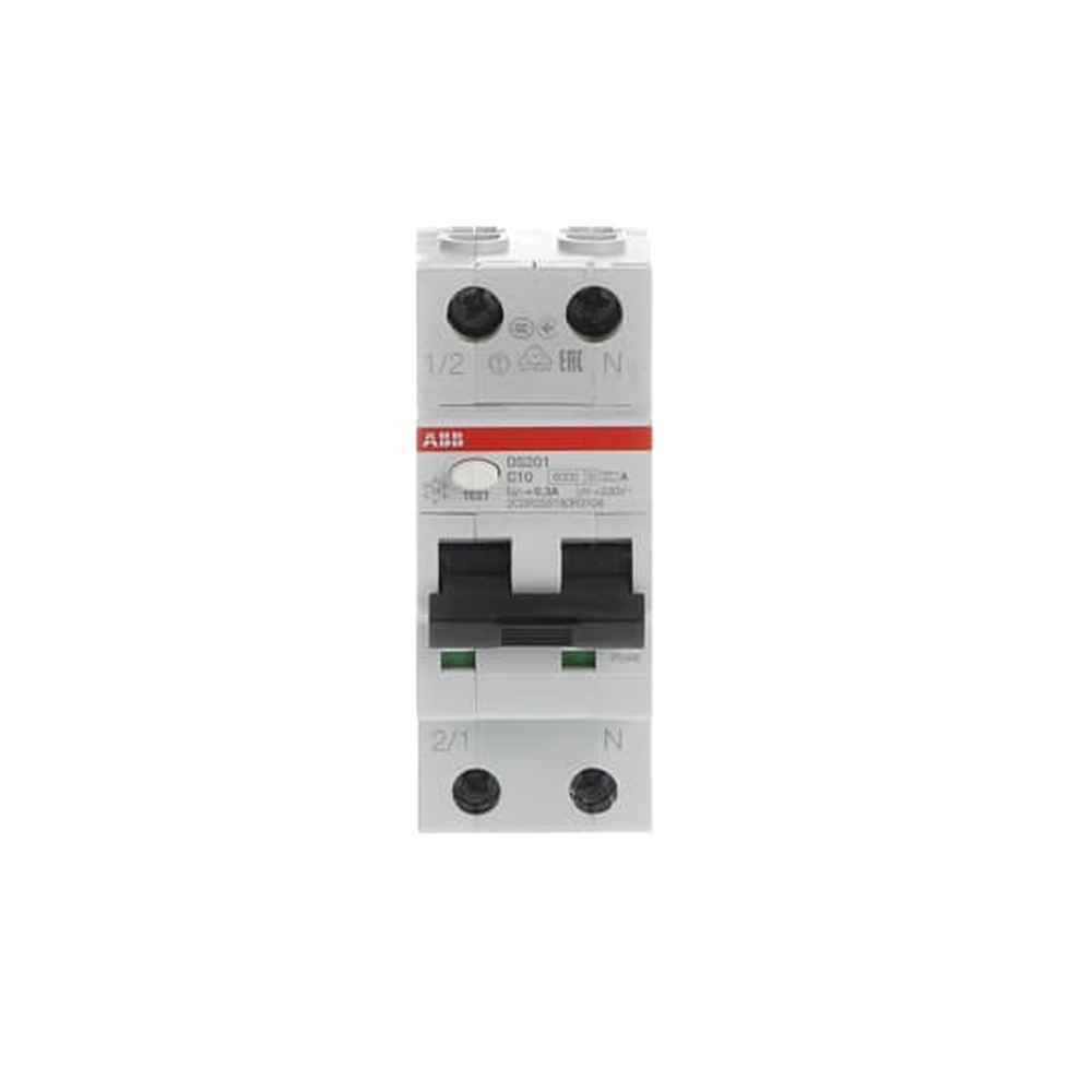 ABB Kombination FI Schalter Leitungsschutzschalter 2CSR255180R3104 Typ DS201A-C10/0,3